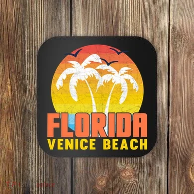 Sunset Venice Beach Coaster