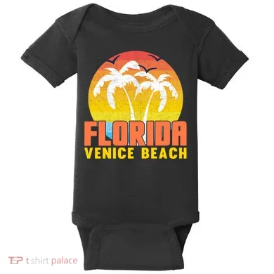 Sunset Venice Beach Baby Bodysuit
