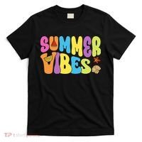 Summer Vibes Beach Life Vacation T-Shirt thumb 0