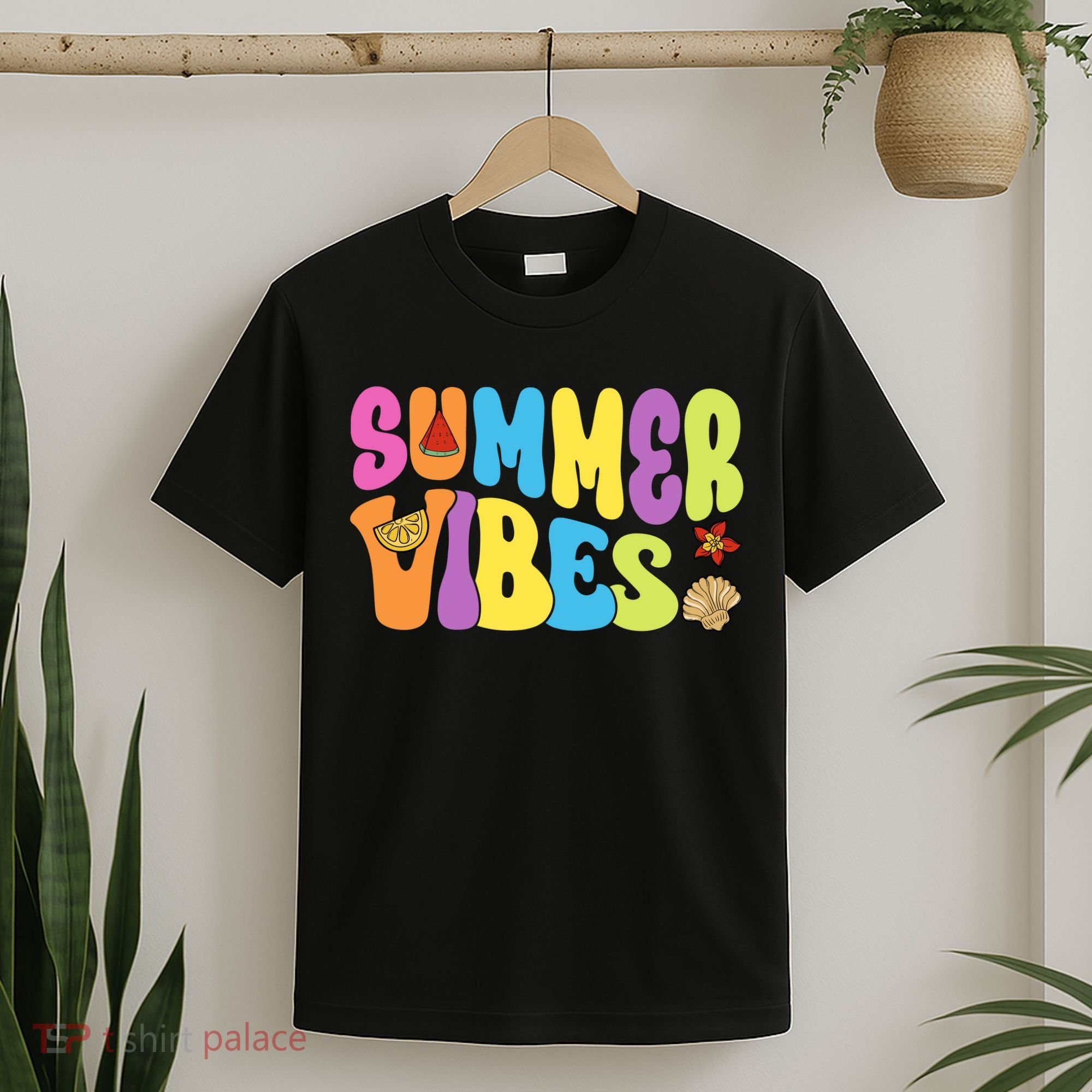 Summer Vibes Beach Life Vacation T-Shirt