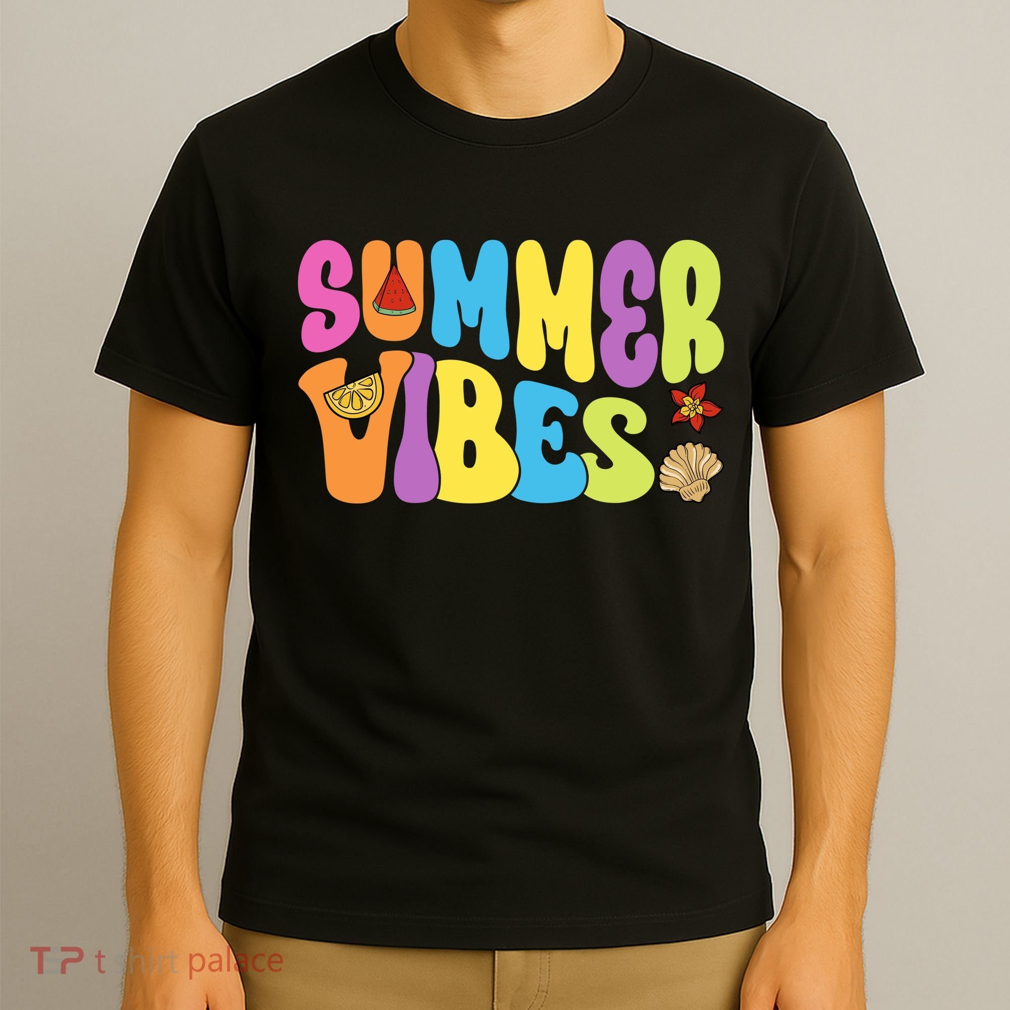 Summer Vibes Beach Life Vacation T-Shirt