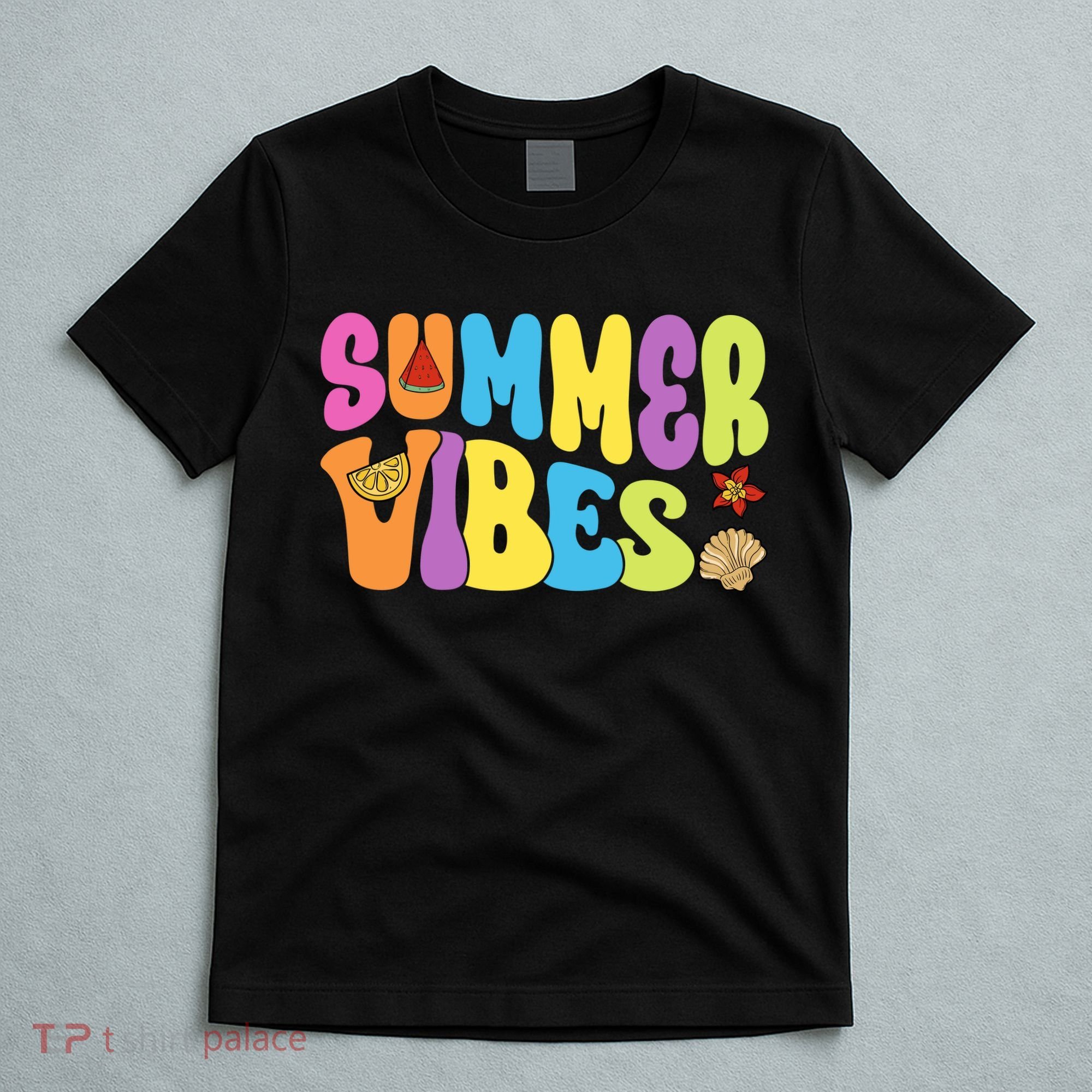 Summer Vibes Beach Life Vacation T-Shirt