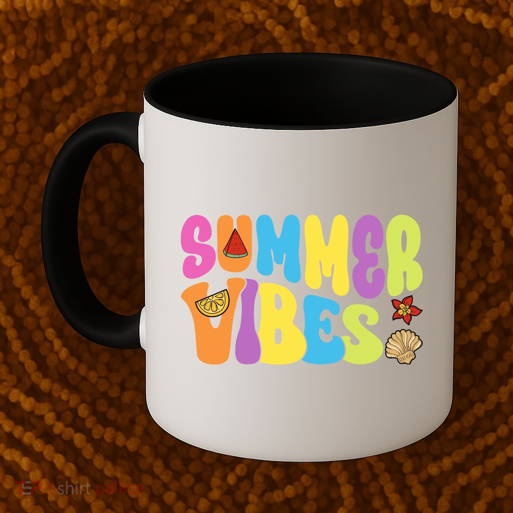Summer Vibes Beach Life Vacation Coffee Mug