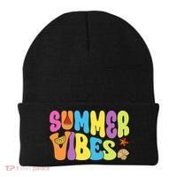 Summer Vibes Beach Life Vacation Beanie thumb 0