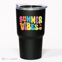 Summer Vibes Beach Life Vacation Tumbler thumb 0