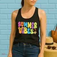 Summer Vibes Beach Life Vacation Women's Tank Top thumb 2