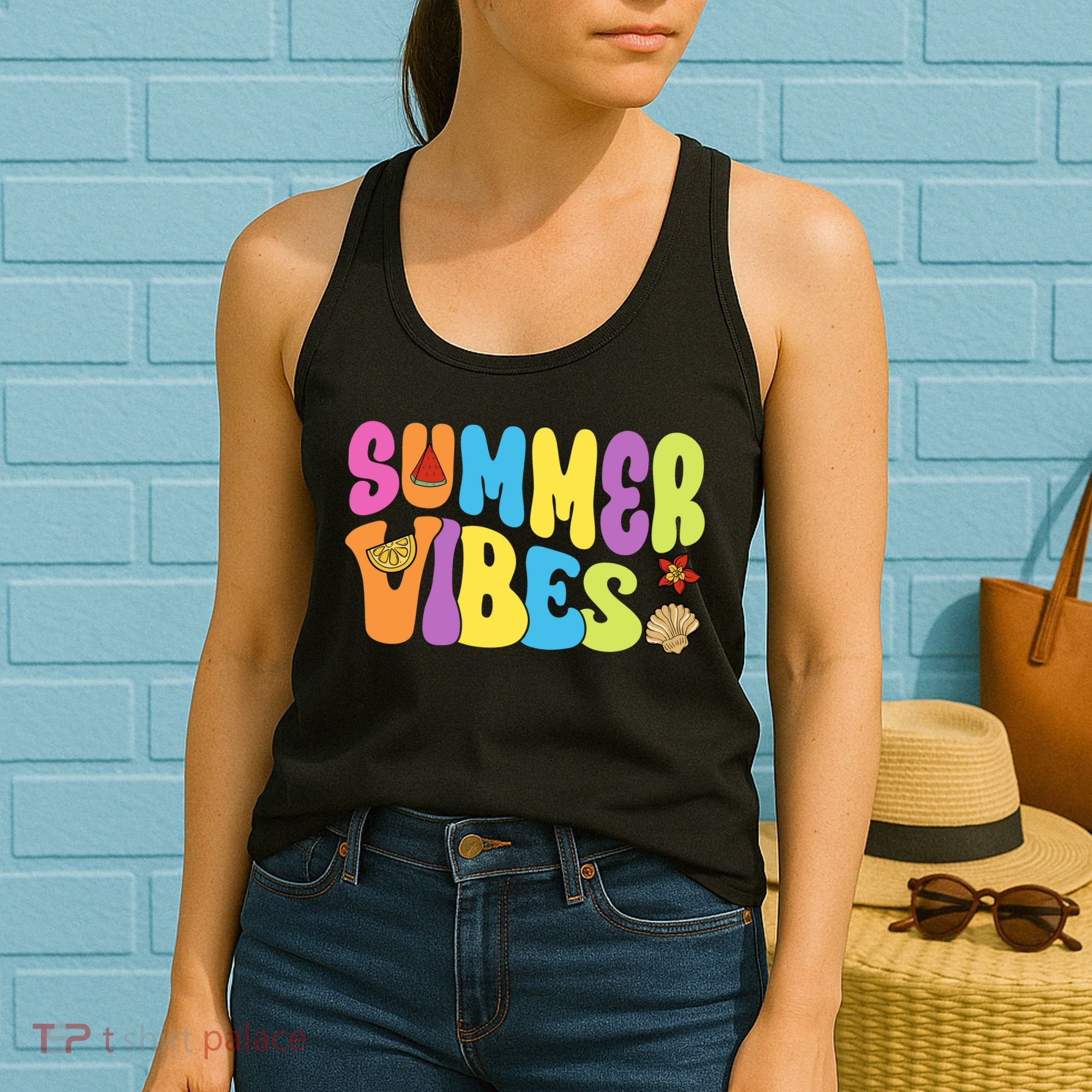 Summer Vibes Beach Life Vacation Women's Tank Top