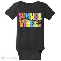 Summer Vibes Beach Life Vacation Baby Bodysuit thumb 0