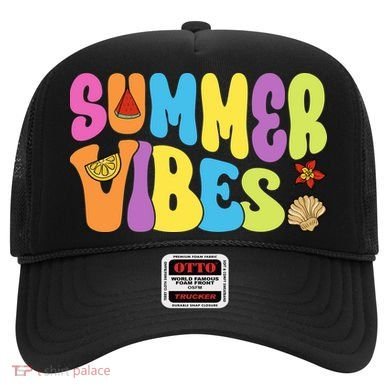 Summer Vibes Beach Life Vacation Hat