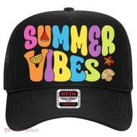 Summer Vibes Beach Life Vacation Hat thumb 0
