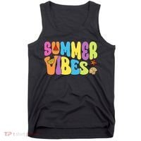Summer Vibes Beach Life Vacation Tank Top thumb 0