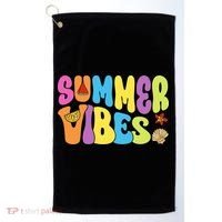 Summer Vibes Beach Life Vacation Golf Towel thumb 0