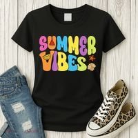 Summer Vibes Beach Life Vacation Women's T-Shirt thumb 3