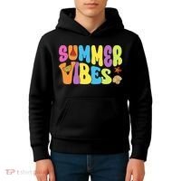 Summer Vibes Beach Life Vacation Kids Hoodie thumb 4
