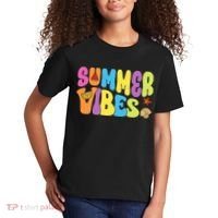 Summer Vibes Beach Life Vacation Kids T-Shirt thumb 2