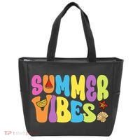 Summer Vibes Beach Life Vacation Tote Bag thumb 0