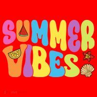 Summer Vibes Beach Life Vacation Santa Hat thumb 1