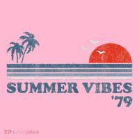 Summer Vibes Beach Retro Sunset 70S Coaster thumb 2