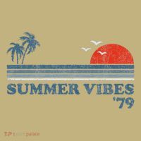 Summer Vibes Beach Retro Sunset 70S Hoodie thumb 7