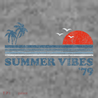 Summer Vibes Beach Retro Sunset 70S Toddler Hoodie thumb 2