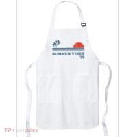 Summer Vibes Beach Retro Sunset 70S Apron thumb 0