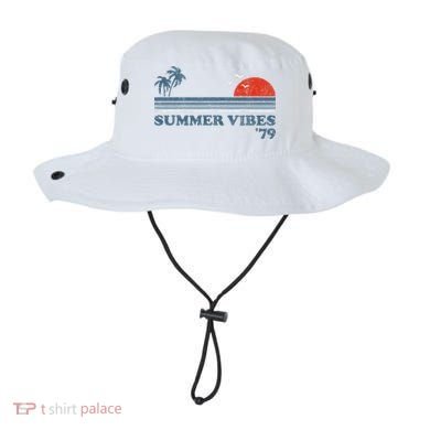 Summer Vibes Beach Retro Sunset 70S Bucket Hat