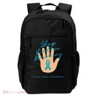 Stop Victim Blaming Sexual Assault Awareness Backpack thumb 0