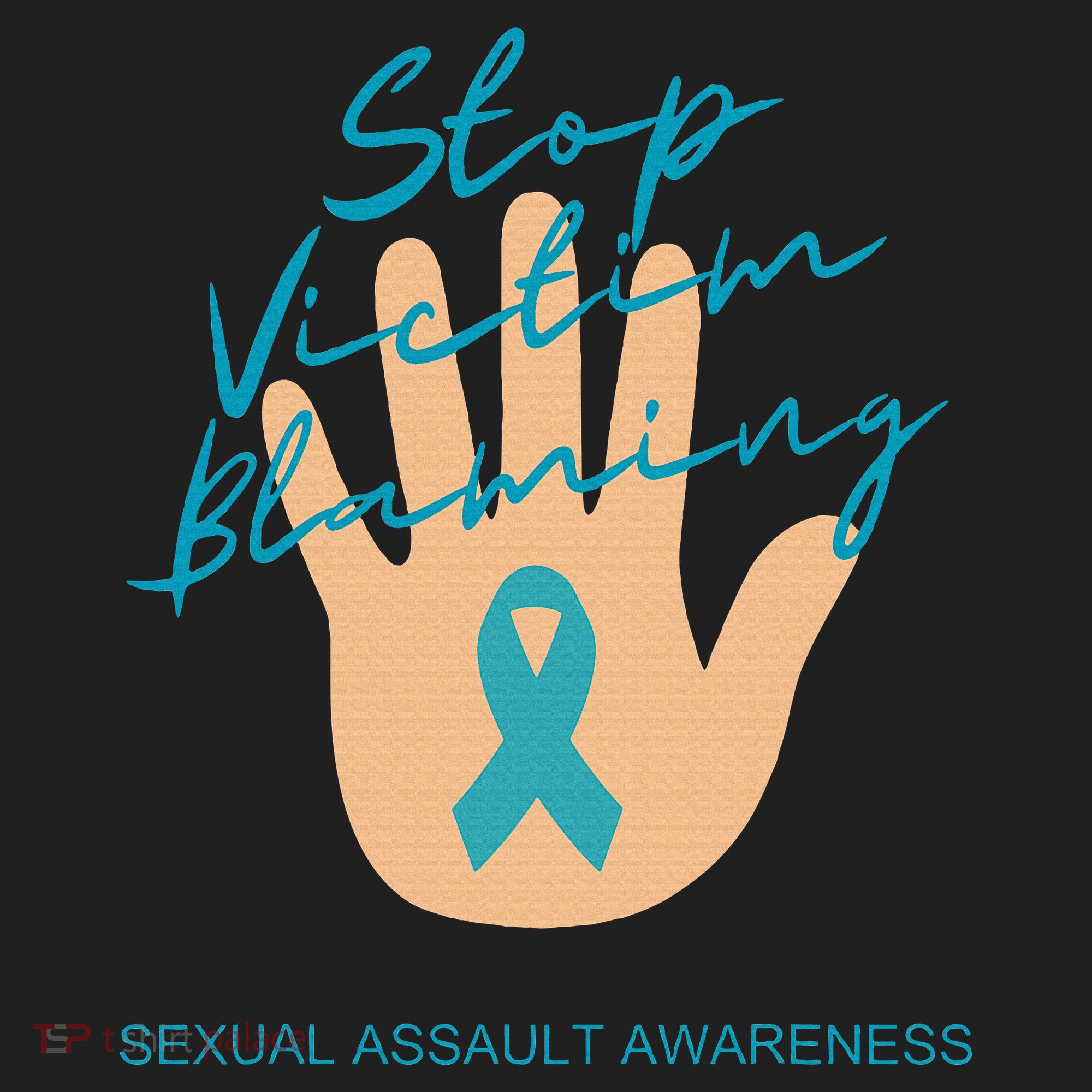 Stop Victim Blaming Sexual Assault Awareness Beanie
