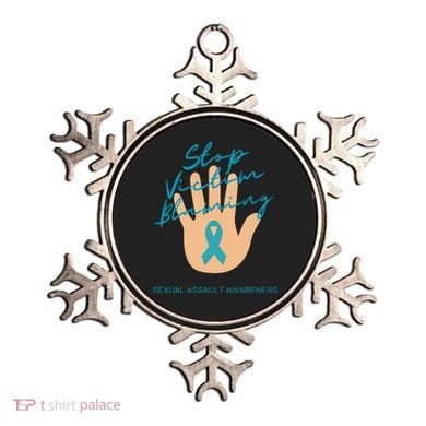 Stop Victim Blaming Sexual Assault Awareness Ornament