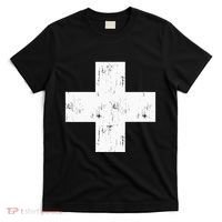 Swiss Vintage Cross Flag Switzerland T-Shirt thumb 0