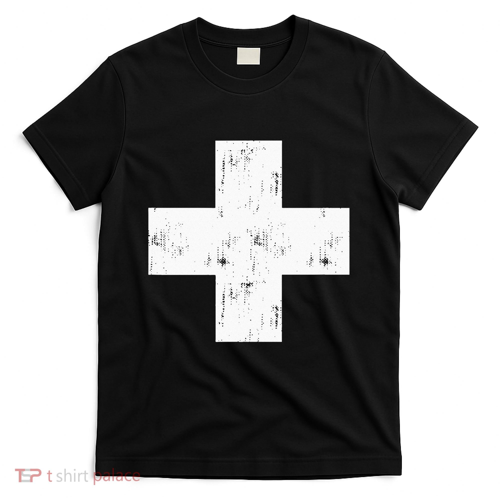 Swiss Vintage Cross Flag Switzerland T-Shirt