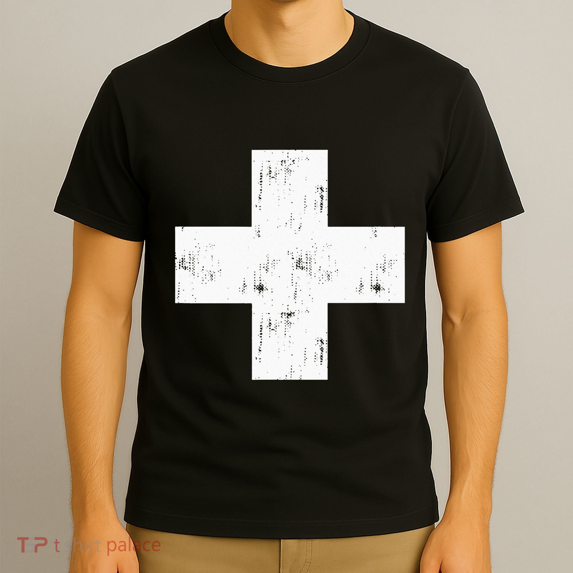Swiss Vintage Cross Flag Switzerland T-Shirt