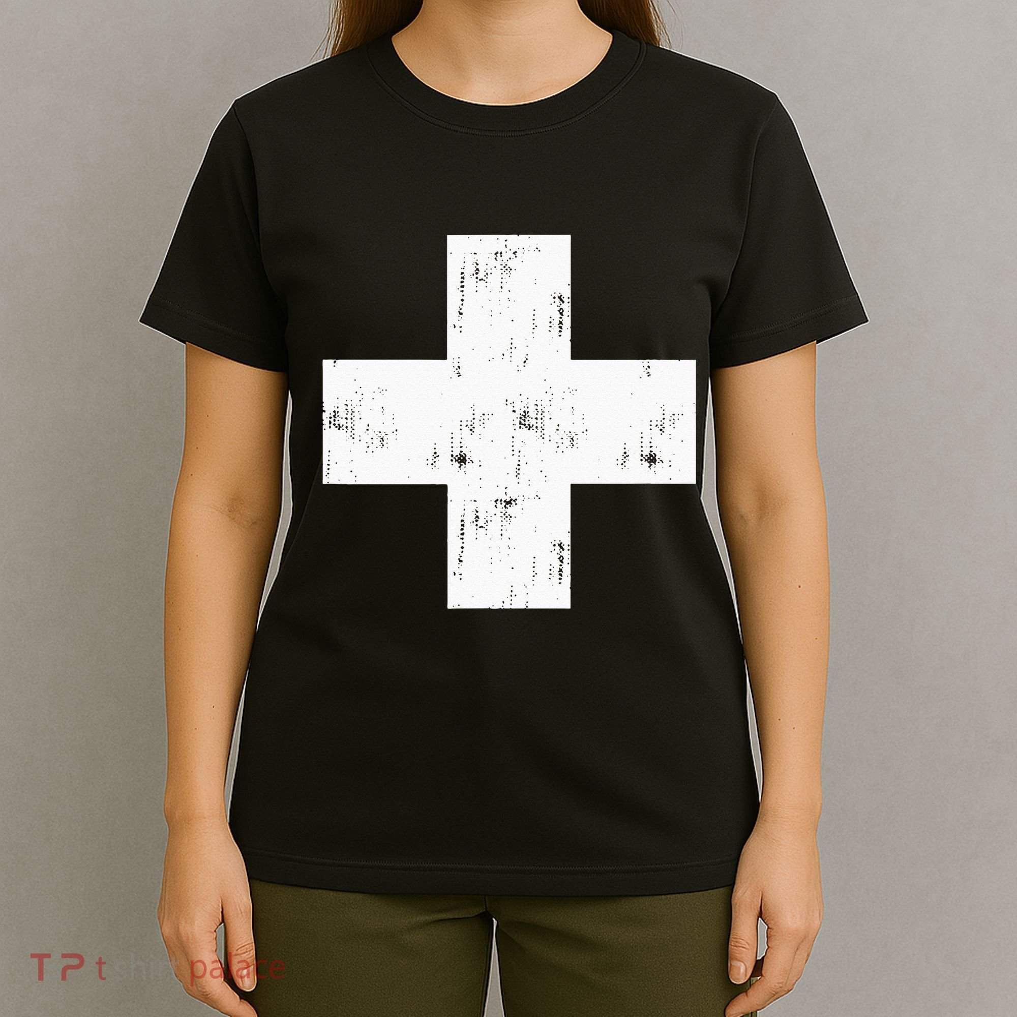 Swiss Vintage Cross Flag Switzerland T-Shirt