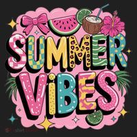 Summer Vibes Couqette Bow Melon Women's Sweatshirt thumb 2