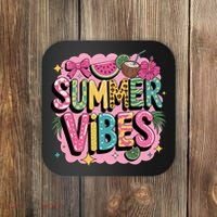 Summer Vibes Couqette Bow Melon Coaster thumb 0