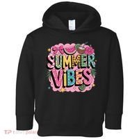 Summer Vibes Couqette Bow Melon Toddler Hoodie thumb 0