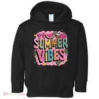 Summer Vibes Couqette Bow Melon Toddler Hoodie thumb 0