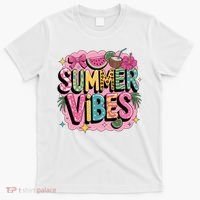 Summer Vibes Couqette Bow Melon T-Shirt thumb 0