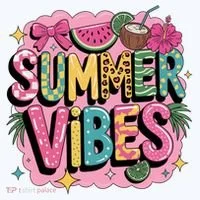 Summer Vibes Couqette Bow Melon Button thumb 1