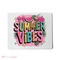 Summer Vibes Couqette Bow Melon Mousepad thumb 0