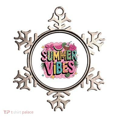 Summer Vibes Couqette Bow Melon Ornament