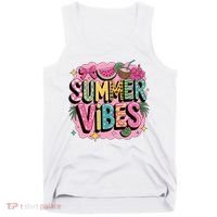 Summer Vibes Couqette Bow Melon Tank Top thumb 0