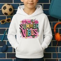 Summer Vibes Couqette Bow Melon Kids Hoodie thumb 2