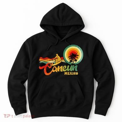 Summer Vacation Cancun Mexico Beach Hoodie