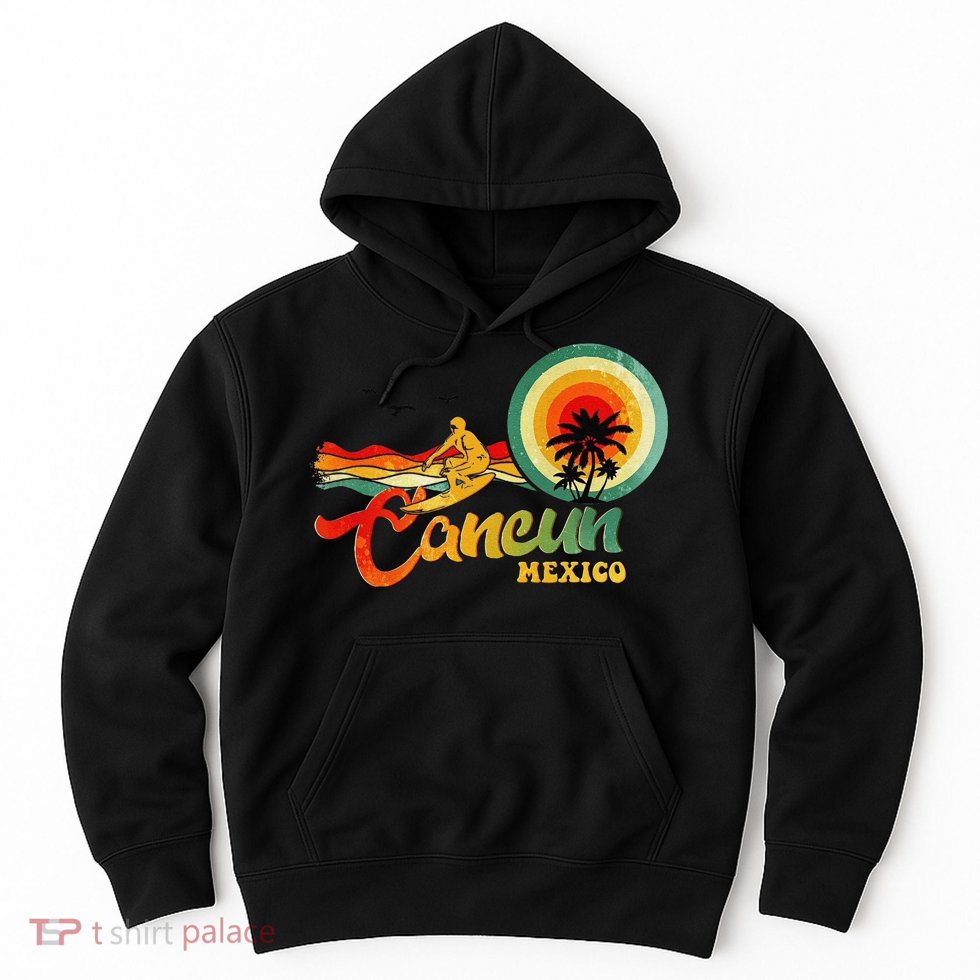 Summer Vacation Cancun Mexico Beach Hoodie