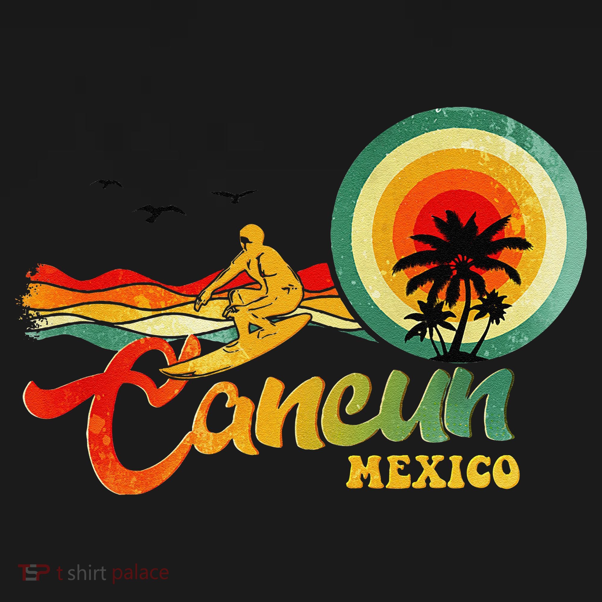 Summer Vacation Cancun Mexico Beach Sweatshirt