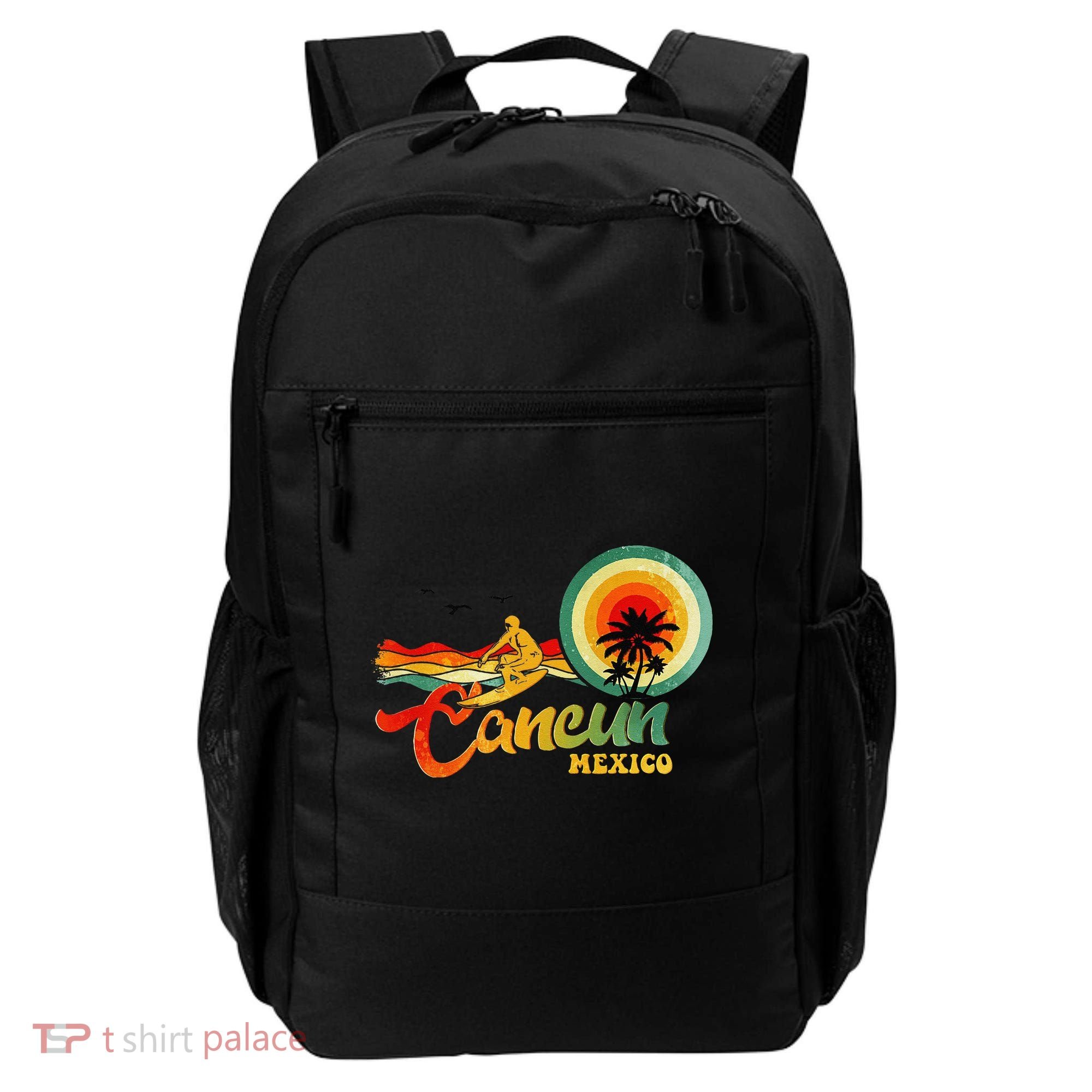 Summer Vacation Cancun Mexico Beach Backpack