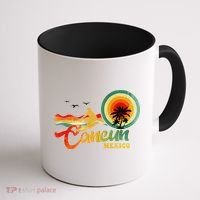 Summer Vacation Cancun Mexico Beach Coffee Mug thumb 1