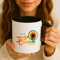 Summer Vacation Cancun Mexico Beach Coffee Mug thumb 3