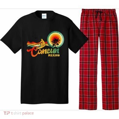 Summer Vacation Cancun Mexico Beach Pajama Set